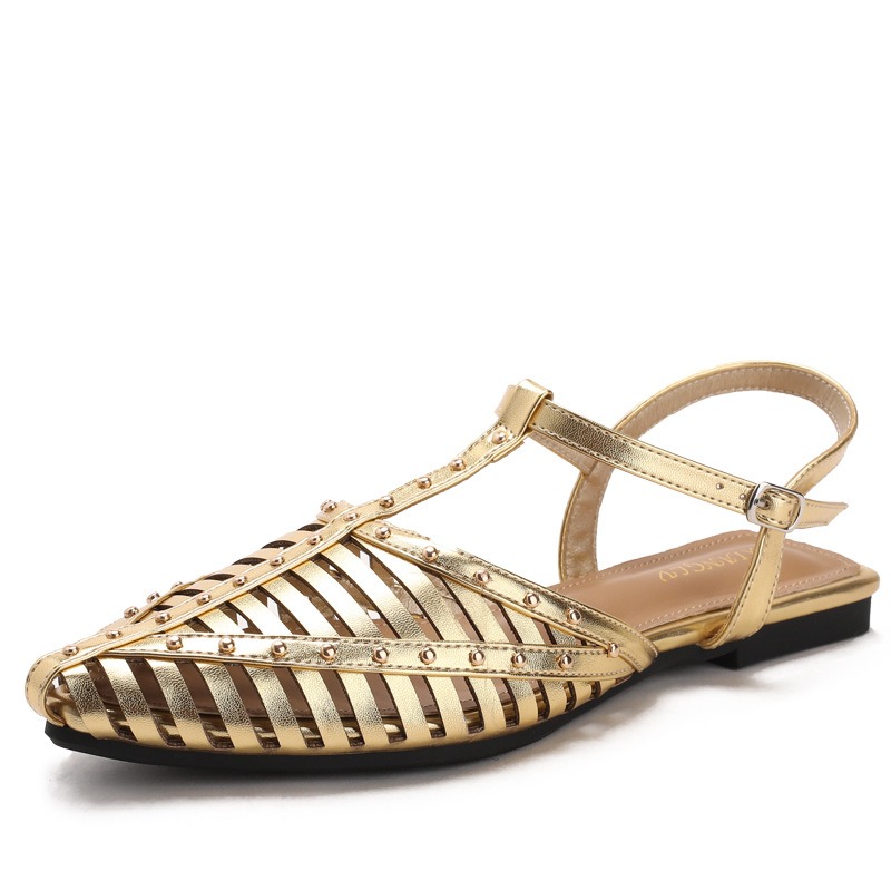 Vintage Fashion Outfit - Damessandalen Zomer Ademende holle sandalen Vintage