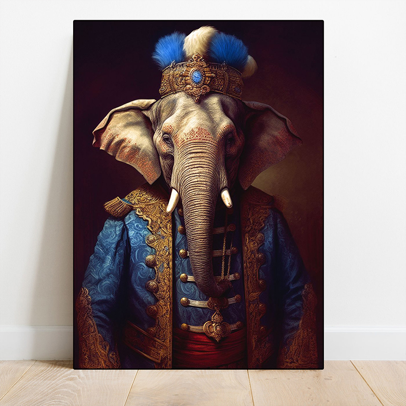 Wolf Leeuw Panter Haan Cheetah - Vintage Fashion Wall Art recensie en prijs