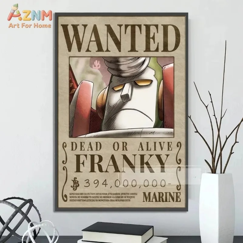AZNM One Piece Luffy Gear 5 Wa - Vintage Fashion Wall Art recensie en prijs