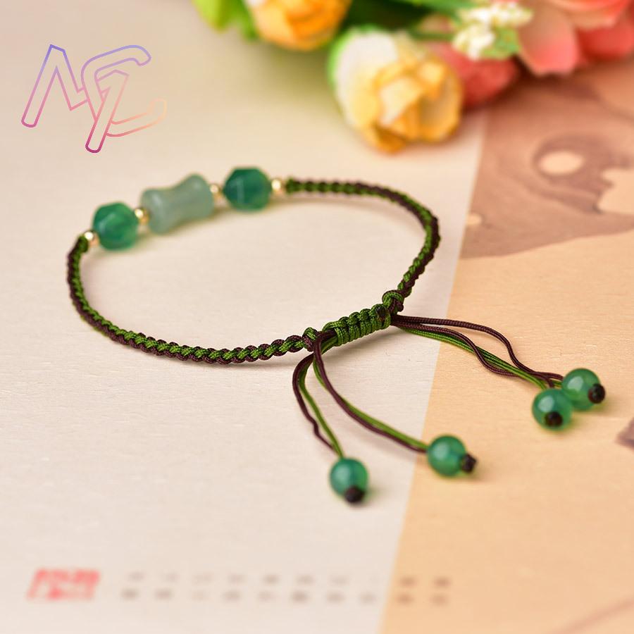 Groene natuurlijke jade kralen - Vintage Fashion Jewelry recensie en prijs