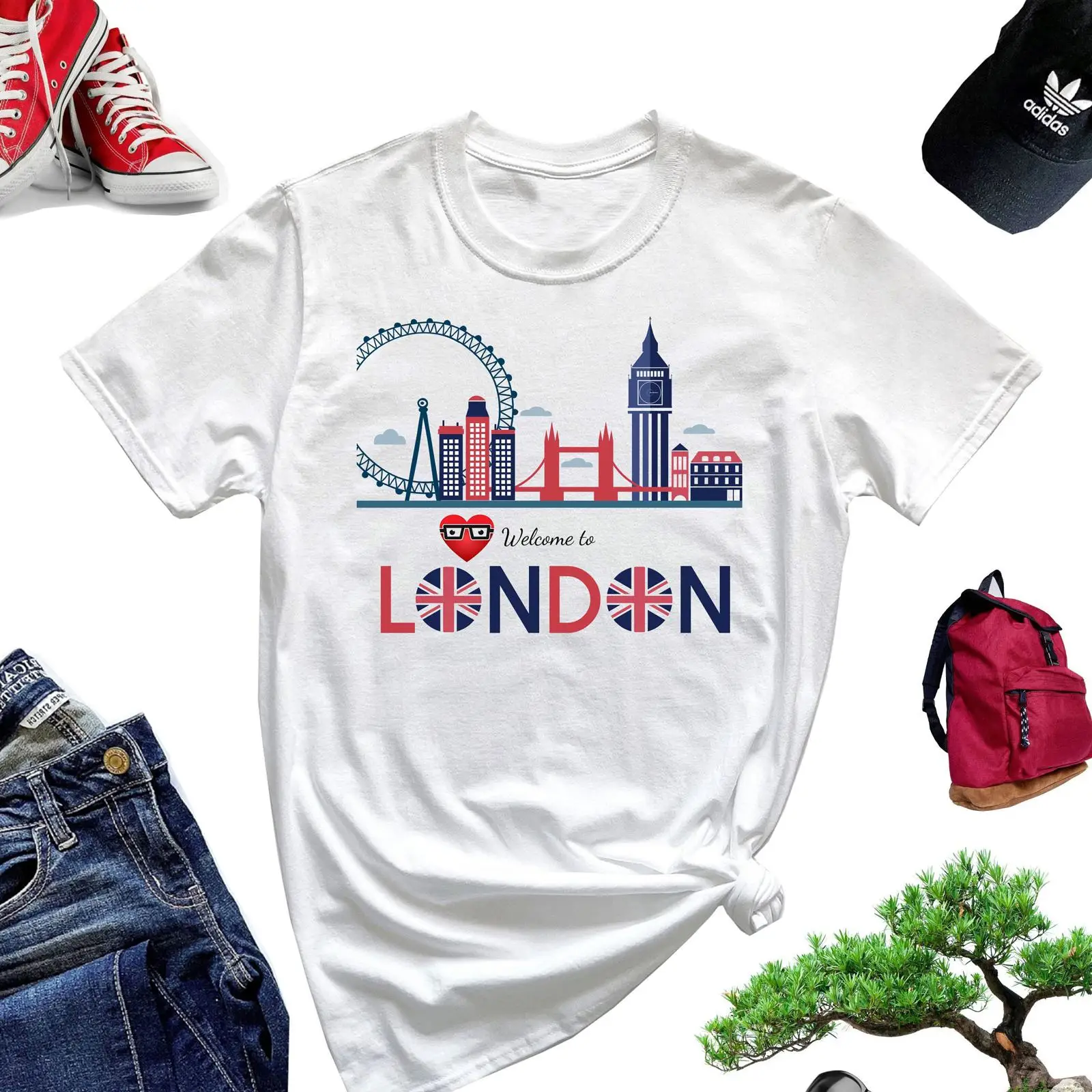 Welkom in Londen T-shirt Engel - Vintage Fashion London recensie en prijs