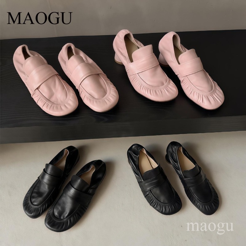 Zacht lederen loafers dames ge - Vintage Fashion Style recensie en prijs